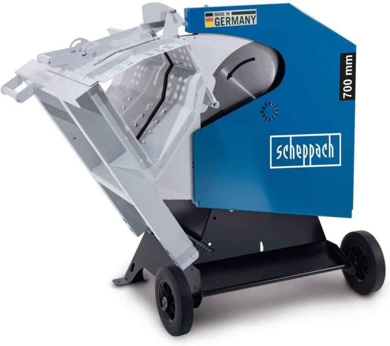 Scheppach - Wippkreissäge wox D700 Wippsäge Brennholzsäge made in germany 400V Anschluss 7500W Leistung 700mm Sägeblatt ...