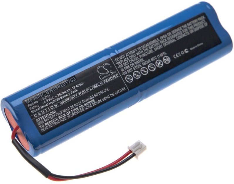 Vhbw - Akku kompatibel mit Hazet 1979-6 Taschenlampe Kopflampe (2500mAh, 4,8V, NiMH)