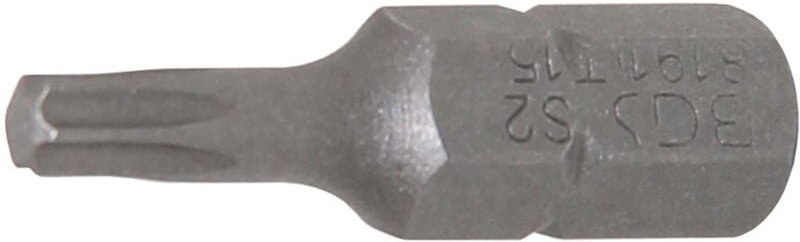 Bgs Technic - Bit Länge 25 mm Antrieb Außensechskant 6,3 mm (1/4') T-Profil (für Torx) T15