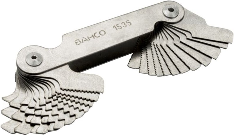 Schraublehre, 60° metrisch - Bahco