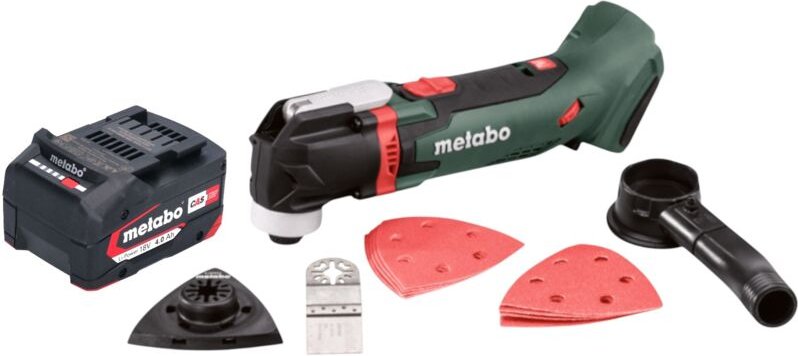 Metabo - mt 18 ltx Akku Multitool 18 v ois / Starlock + 1x Akku 4,0 Ah - ohne Ladegerät
