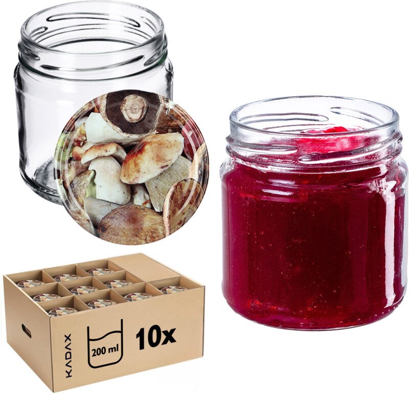 Glas Klara 200ml fi66 TO-210 Paket 10 Stück + - Kadax