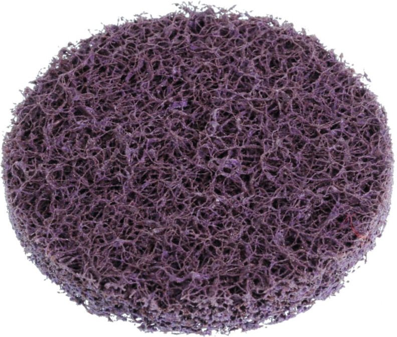 3M - Roloc Reinigungsscheibe (a), 76,2 mm Durchmesser, Vliesausführung: med