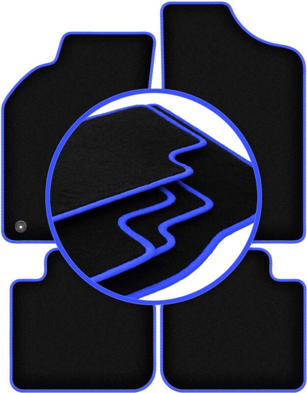 CARLUX-BLUE Autofußmatten für: Alfa Romeo 155 Limousine (1995-1999)