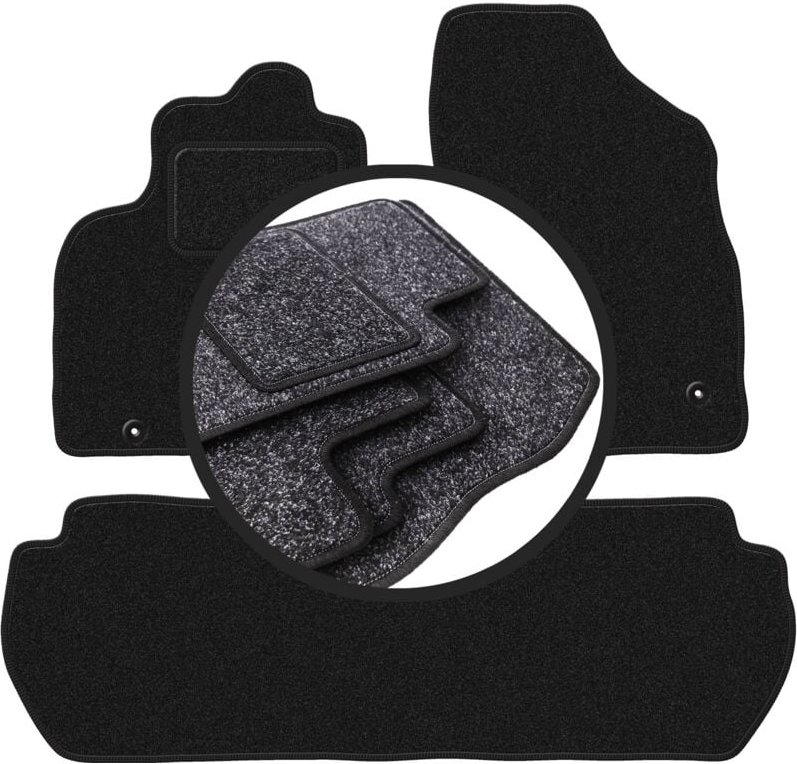 ANTHRA Autofußmatten für: Peugeot Partner II Tepee (2008-2018)