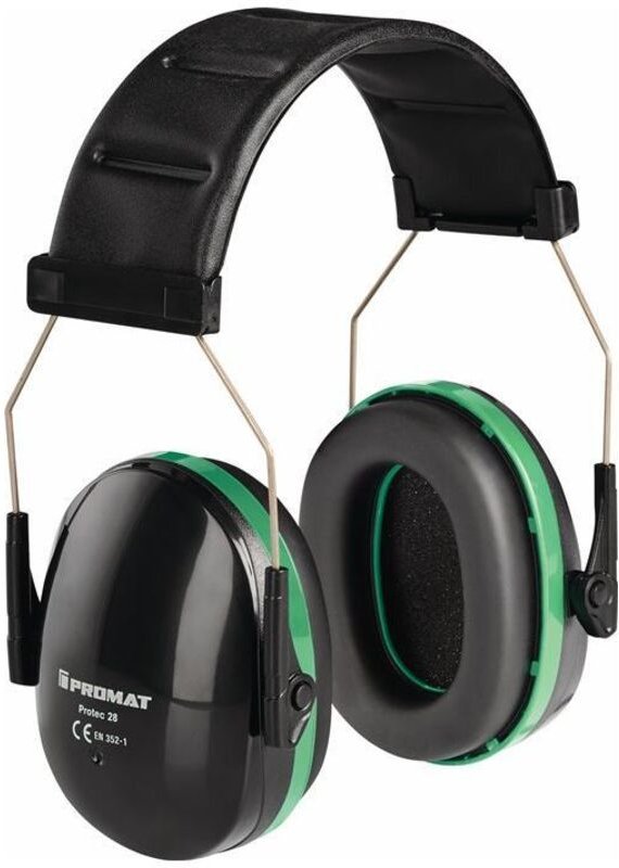 Gehörschutz safeline vi en 352-1 (SNR)=28dB gepolst. Kopfbügel schlanke Kapseln