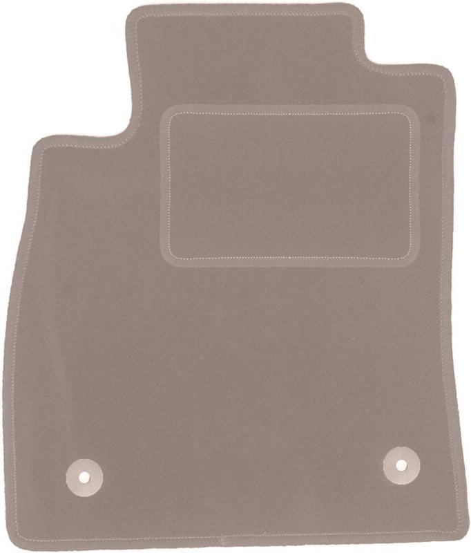 Beige Fahrermatte für: Ford Fiesta MK8 Fließheck (2017-)