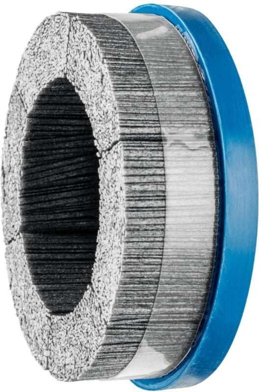 Composite Tellerbürste dbur ø 150x22,2 mm Bohrung SiC-Filament-Ø 1,14 mm Korn 80 stationär - Pferd