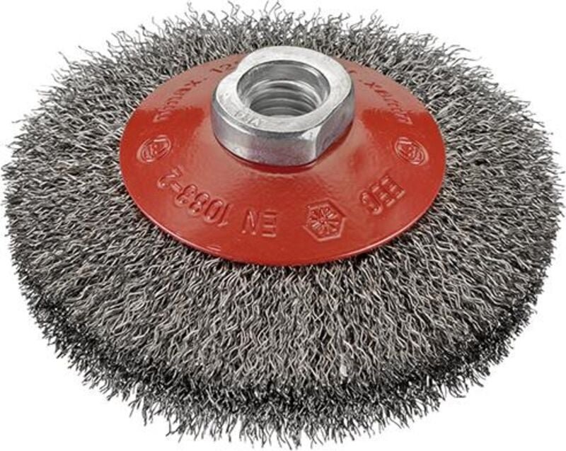 Forum Kegelbürste Stahld. M14 100x0,30mm gewellt