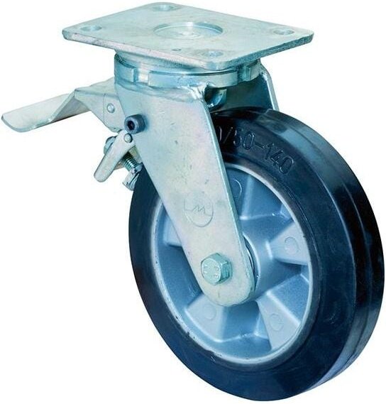 FP - bs rollen Lenkrolle fs Elastic-Reif RR120.B80.125