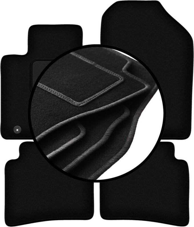 Komplettset Veloursmatten für: Hyundai Bayon Crossover (2021-)