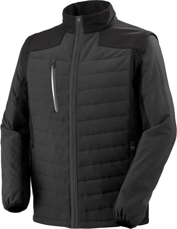 Hybridjacke Carpates Grau Charcoal/ Schwarz 3xl