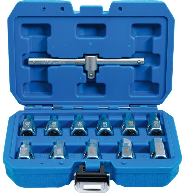 Bgs Technic - Universal-Öldienst-Schlüssel-Satz 12 tlg.