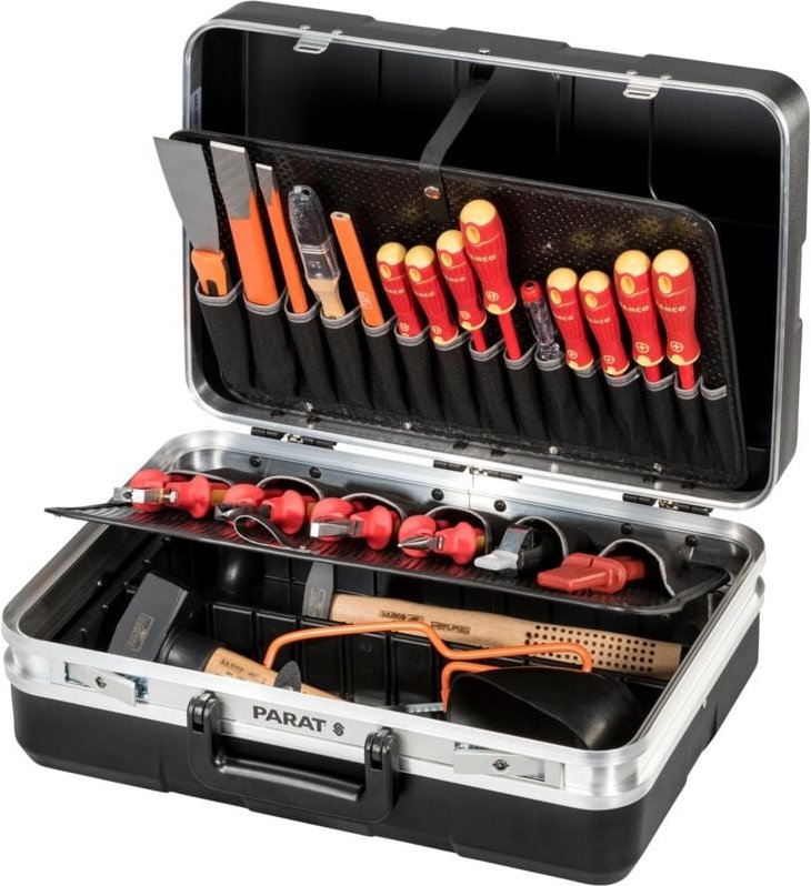 PARAT Elektrikerkoffer bestückt 25-tlg.