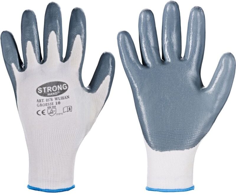 WUHAN STRONGHAND® Handschuhe Größe 9