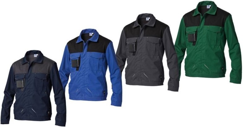 Tago Arbeitsjacke - xs - Grau - Siggi