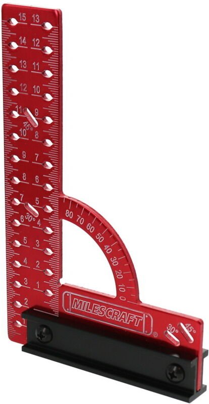 MC-Square 150 x 100 mm Quadrat - Winkelablesung Milescraft