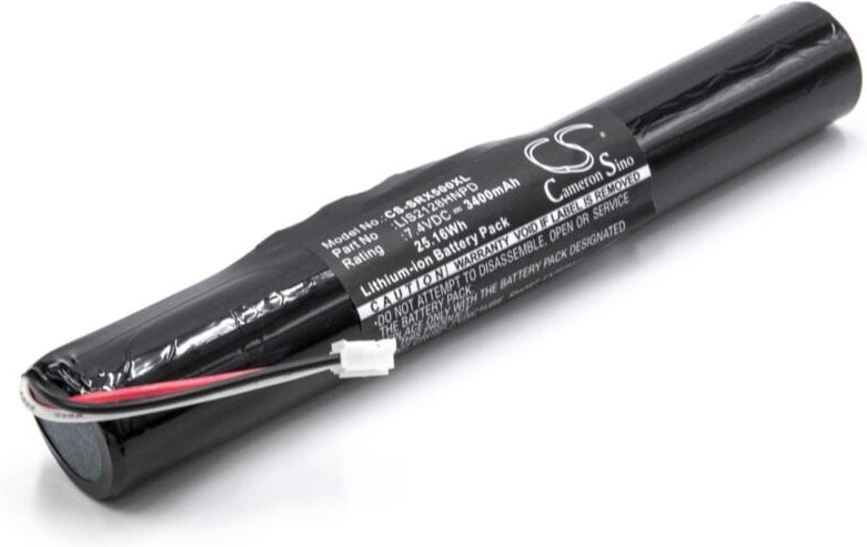 Vhbw - Akku kompatibel mit Sony SRS-X5 Lautsprecher Boxen Speaker (3400 mAh, 7,4 v, Li-Ion)