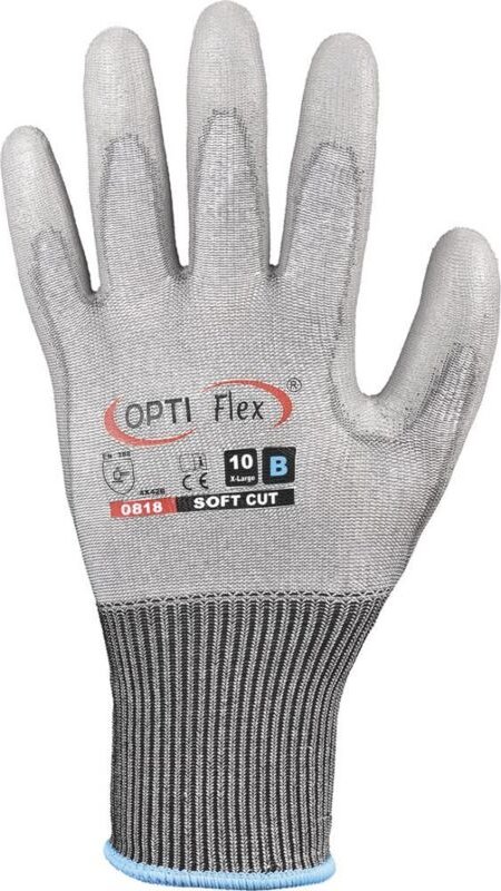 FP - optiflex 0818-09 Handschuhe soft cut Größe 9 grau en 420, en 388 PSA-Kategorie i