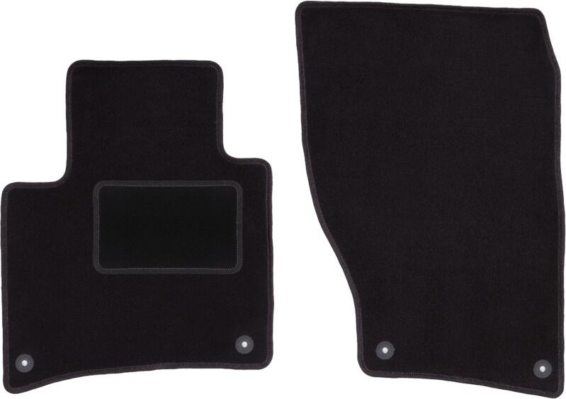 Vordere Matten schwarz für: Porsche Cayenne II SUV (2010-)