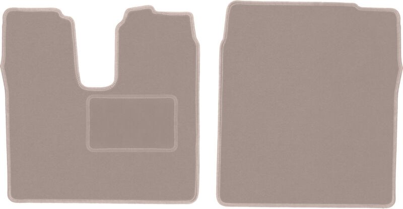Beige Veloursmatten für: LKW MAN TGA (2000-2007)
