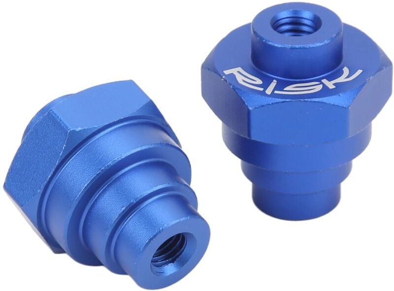 Sjlerst - Fahrrad-Radhalterungsadapter, für Fahrrad-Unterlegkeilhalter, kompatibel mit 12/15/20 mm Naben