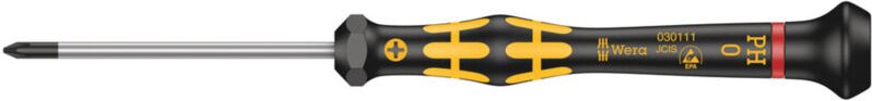 Thumbnail - Elektronik- Schraubendreher esd PH0x60mm Wera