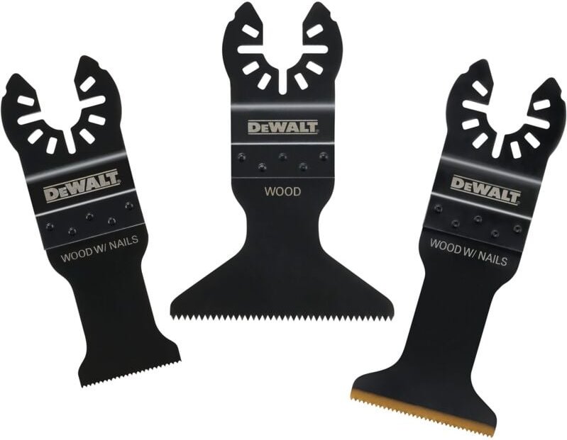 Thumbnail - DeWALT Multitool Sägeblatt-Set DT20760, 3-tlg.