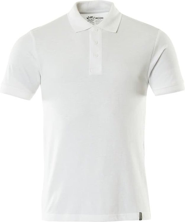 Crossover Polo-Shirt Premium 20683 Poloshirt Polohemd für Arbeit&Freizeit, Farbe: Weiß - 06, Größe: 2XL - Mascot