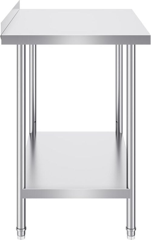 Mophorn Edelstahl-Arbeitstisch 24 x 36 x 36 Zoll, robuster Arbeitstisch mit einstellbarer Höhe für Lebensmittelzubereitu...