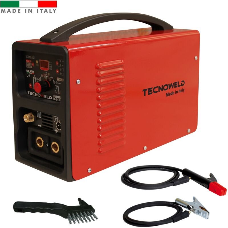 Tig Dg Schweissgerat Mit Inverter Technologie Tecnoweld Unitig 210 Hf Pulse