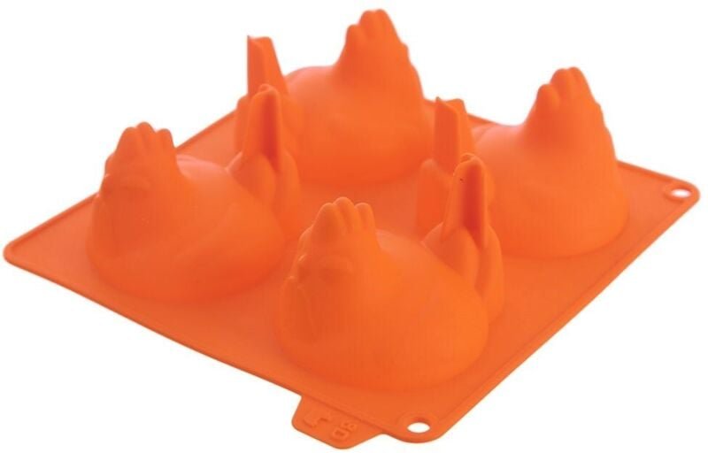 Silicone mold for baking chickens muffins cookies chocolate