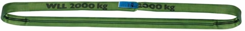DOLEZYCH 42150501 Rundschlinge DIN EN 1492-2 Umfang 2 m violett Tragf. einf. 100