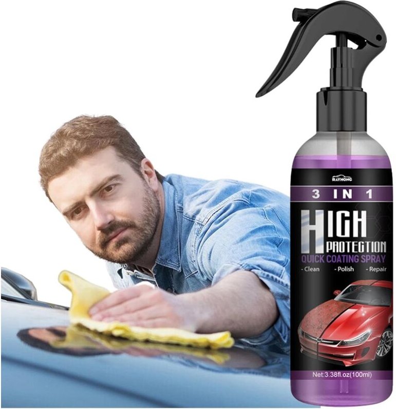 Thumbnail - Ersandy - Keramikbeschichtung für Auto 100 ml Autowachsset für Außenpflegeprodukte Neuwagenreiniger Nano-hydrophobes Bes...