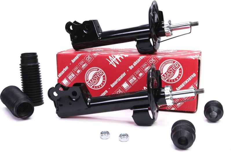 Stoßdämpfersatz + Anschlagpuffer "MS" vorne MERCEDES A (W169) 1.5-2.0D 09.04-06.12