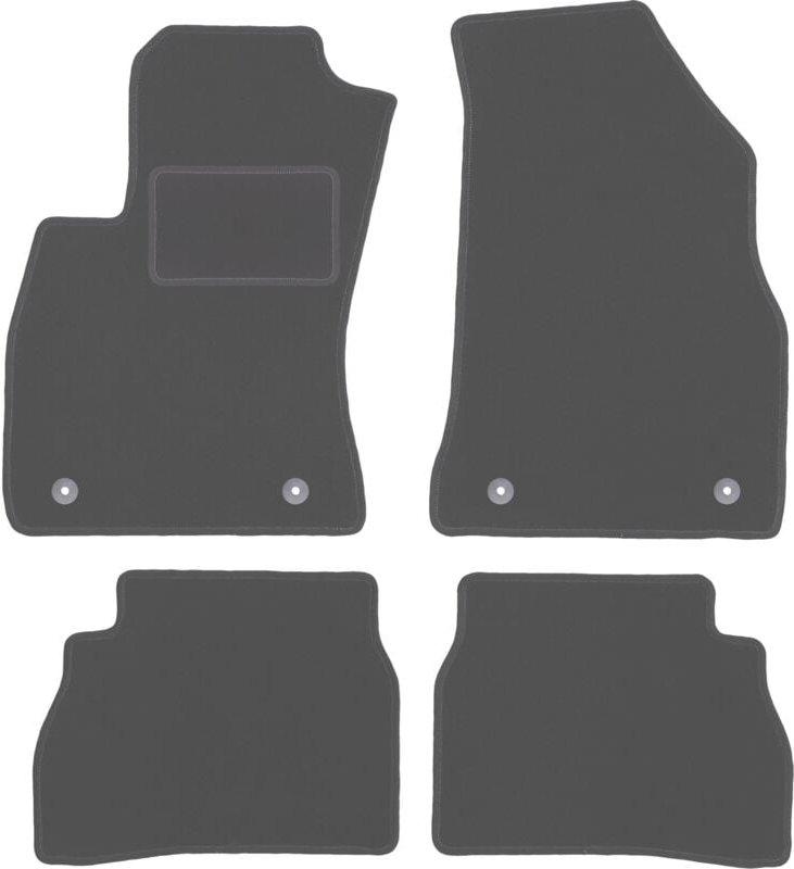 Graphit-Fußmatten für: Opel Combo D 0 (2011-2018)