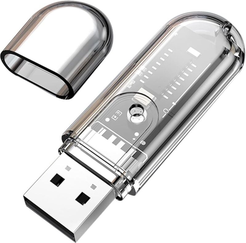 Thumbnail - USB Bluetooth Adapter Audio Bluetooth 5.3 Empfänger Bluetooth Receiver USB Bluetooth Dongle Plug & Play HD-Bluetooth-Mus...
