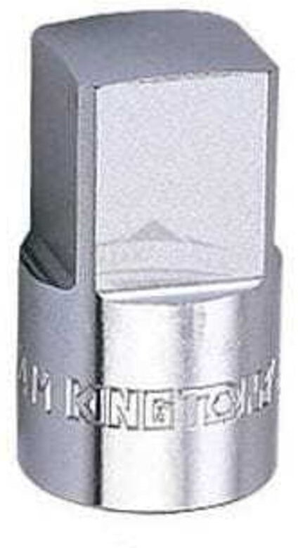 KING TONY 1/2" SCHRAUBENDREHER-STECKSCHLÜSSEL VIERKANT 12,7 mm x 35 mm FÜR ÖLSTOPFEN