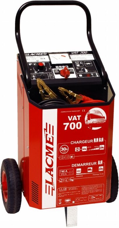 Lacme - Ladegerät Batterieentladegerät Vat 700 12 v. Lädt 30 a. Startet 700 a - 510700