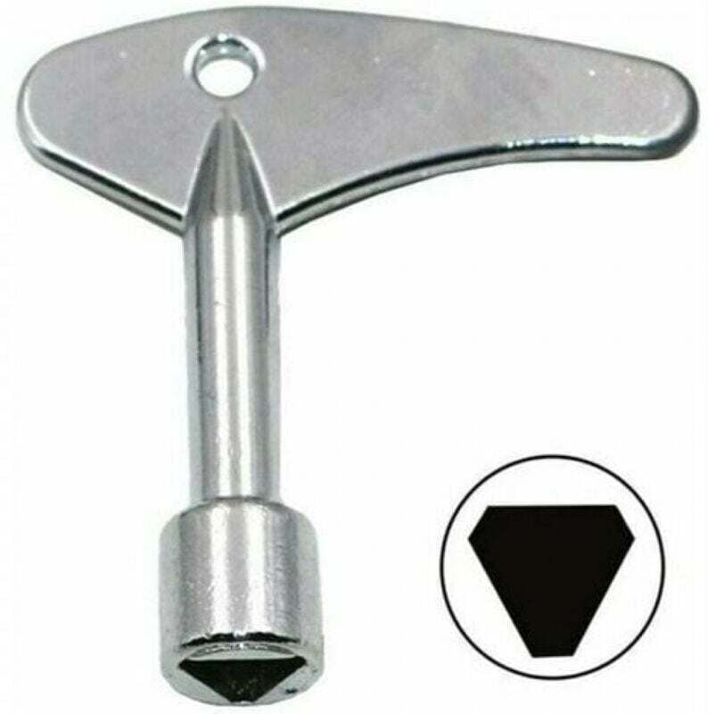 Ulisem2 Stück 9 mm Dreieck-Schlüsselschalter, Dreieck-Schlüsselschalter für elektrische Gasdruckfeder, Notausschalter