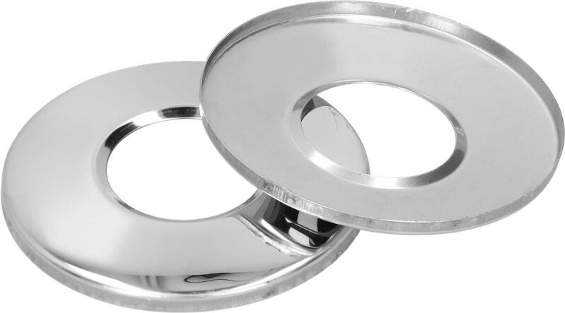 Schwimmbadleiter-Rosetten-Abdeckplatte für 1,7-Zoll-Leiterrohr, Schwimmbad-Handlauf-Ersatz, 2 Stück - Sollbry