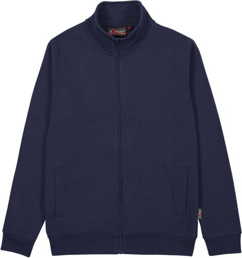 Thumbnail - Arbeits-Sweatshirt mit Reißverschluss SOTRA – Marineblau, Packung zu 25 – XL