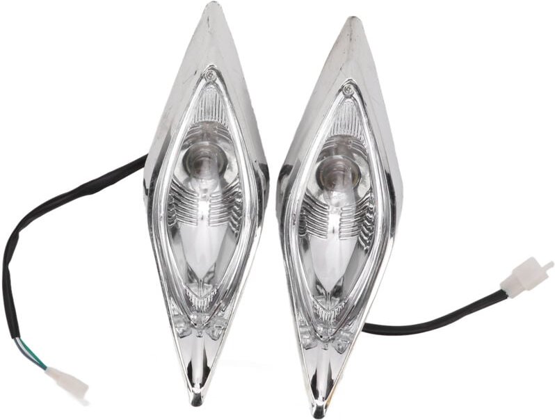 Jeffergarden - Vorne Links Rechts Scheinwerfer 3 Draht Scheinwerfer für 50cc 70cc 110cc 125 50cc 110cc 150cc 200cc 250cc...