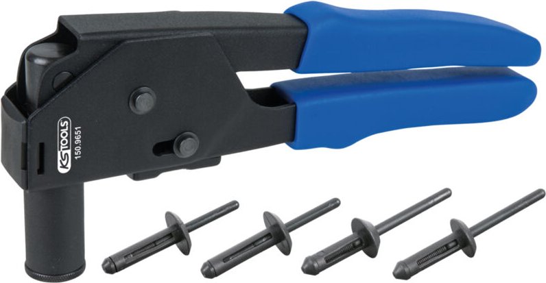 Nietenpistole mit Kunststoffnieten