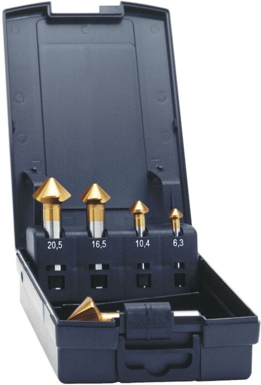 Thumbnail - Kegelsenker-Set Advanced TiN Form c 90Grad 6,3-25mm Exact