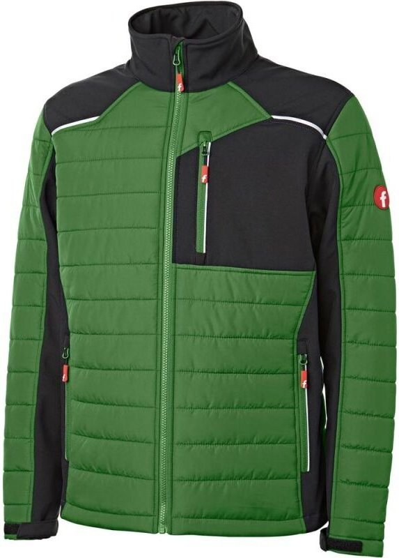 Hybrid-Steppjacke grün/schwarz Gr. 2XL Fortis