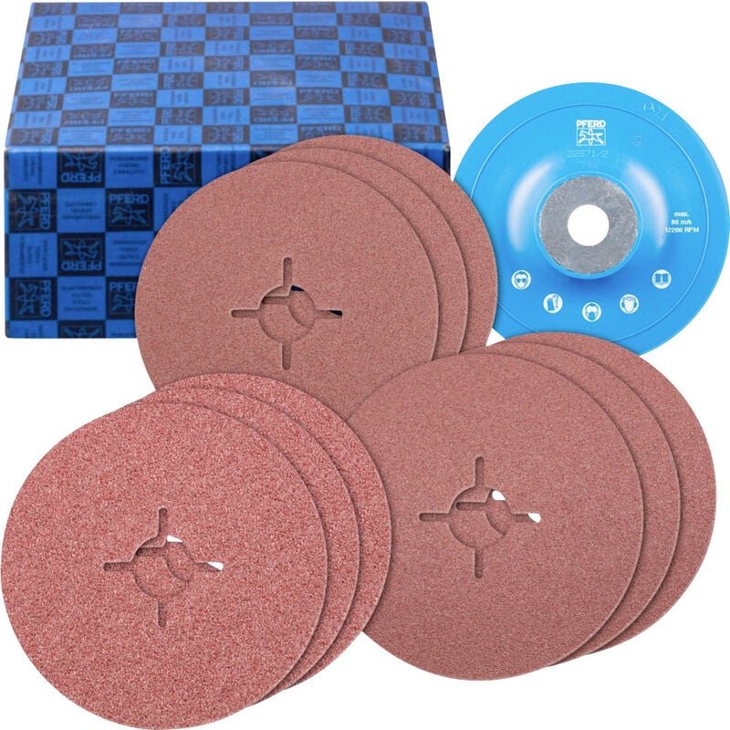 Set fs 125-22 universal 64198001 Schleifpapier für Schleifteller (ø) 125 mm 1 St. - Pferd