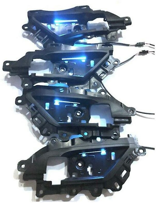 Woosien - Auto-Innen-LED-Dekorationslicht, Tür-Innenlicht, Eisblau für 2018–2021