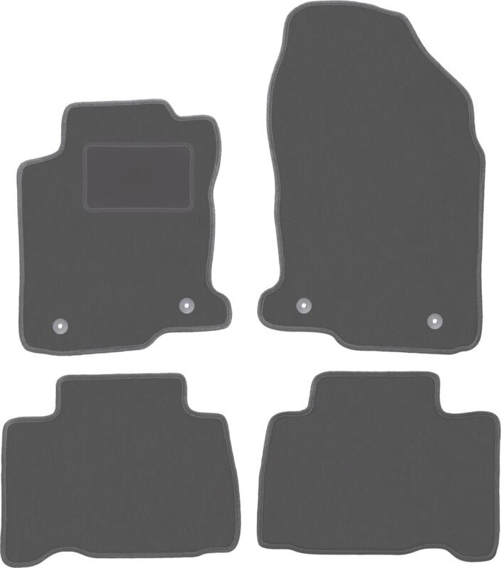 Graphit-Fußmatten für: Lexus NX 200T Crossover (2014-)