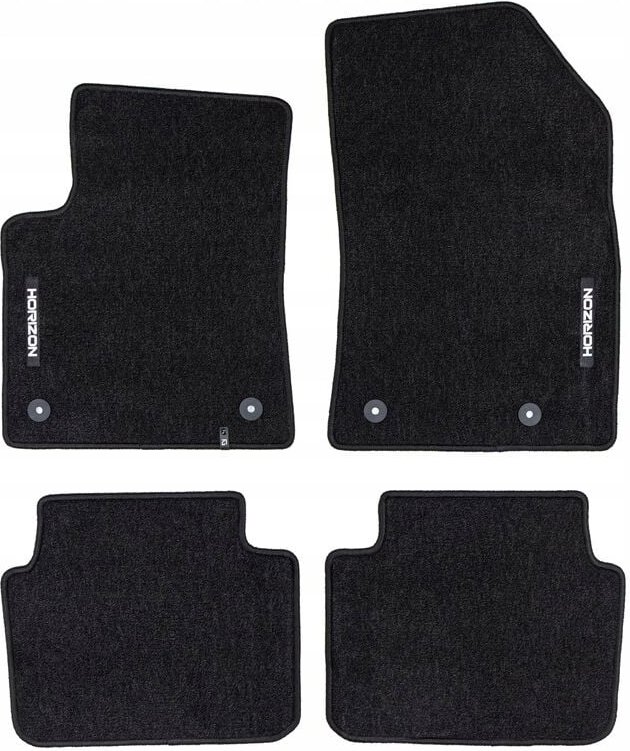 VELOURS MATS auto wischtücher Citroën C3 Aircross 2017-2024 HZ